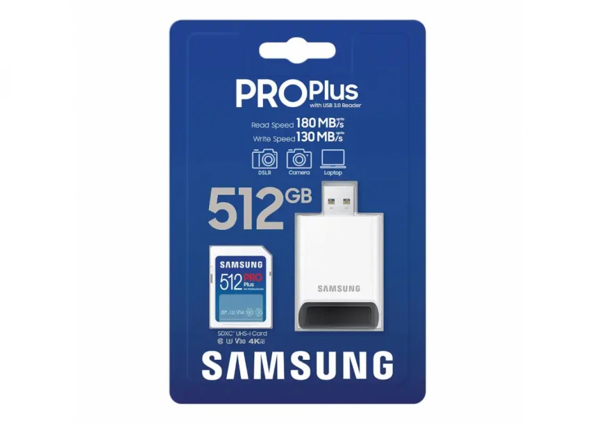 Memorijska kartica Samsung PRO Plus SDXC 512GB MB-SD512SB/WW