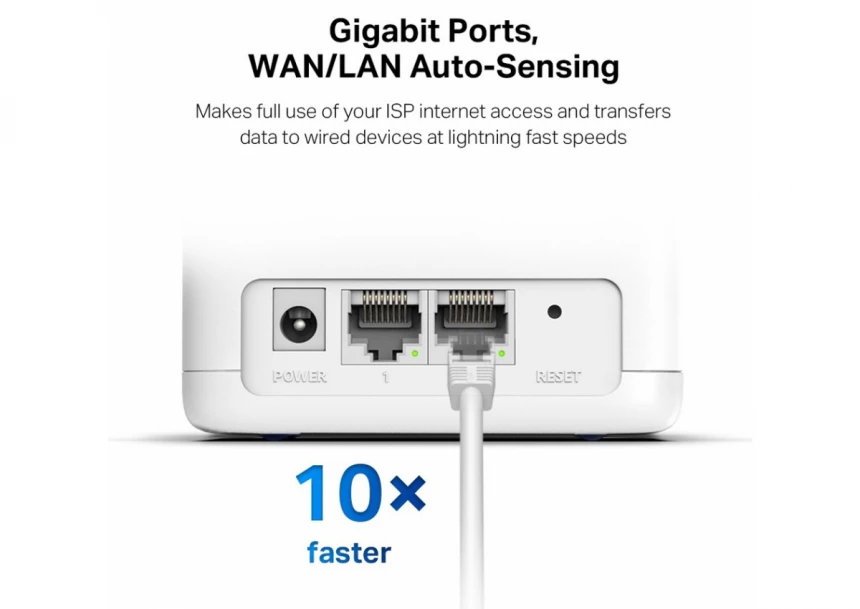 Mercusys Halo H30G (2-pack), AC1300 Whole Home Mesh Wi-Fi System