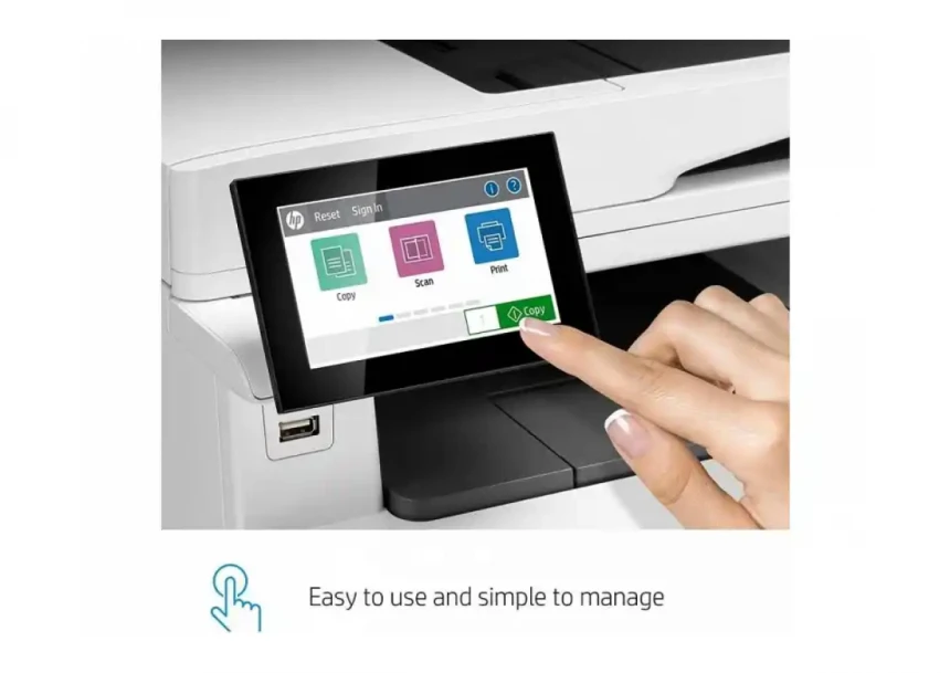 MFP HP Color LaserJet Enerprise M480f 600x600/27ppm/2GB/Duplex/ADF/Fax/LAN, Set tonera 415/6, 3QA55A