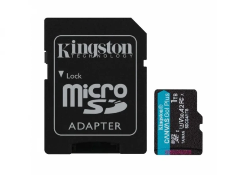 Micro SD Card 1TB Kingston+SD adapter SD...