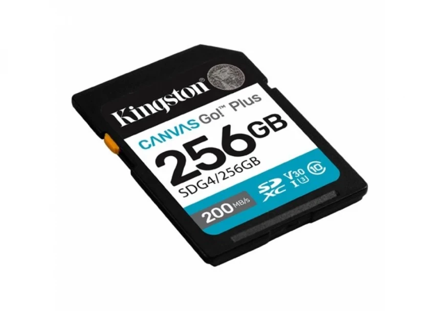 Micro SD Card 256GB Kingston SDG4/256GB class 10 200Mbs/160Mbs
