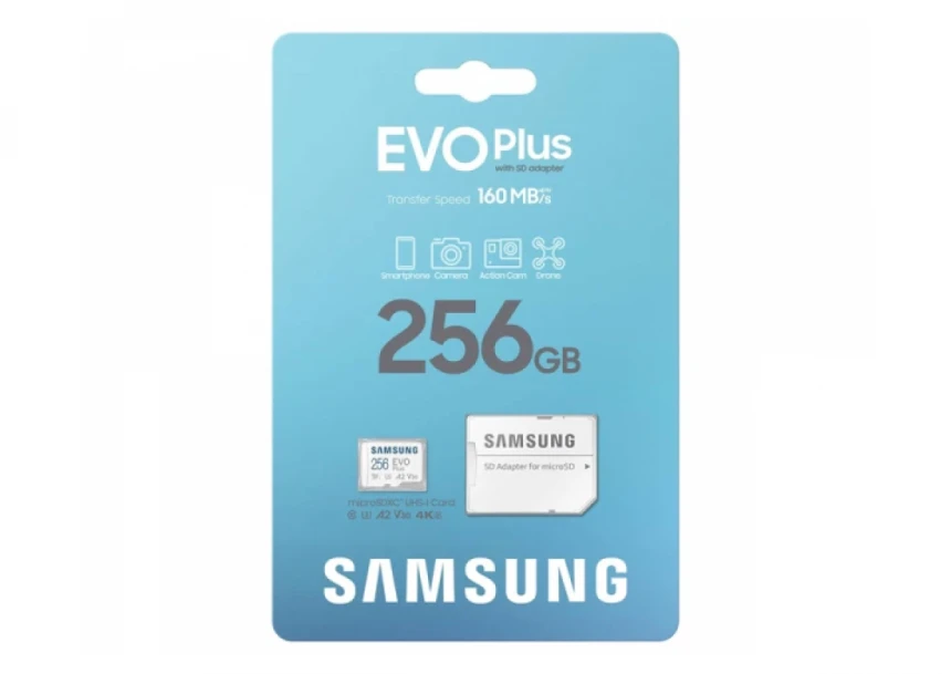 Micro SD Card 256GB Samsung Evo Plus MB-MC256SA