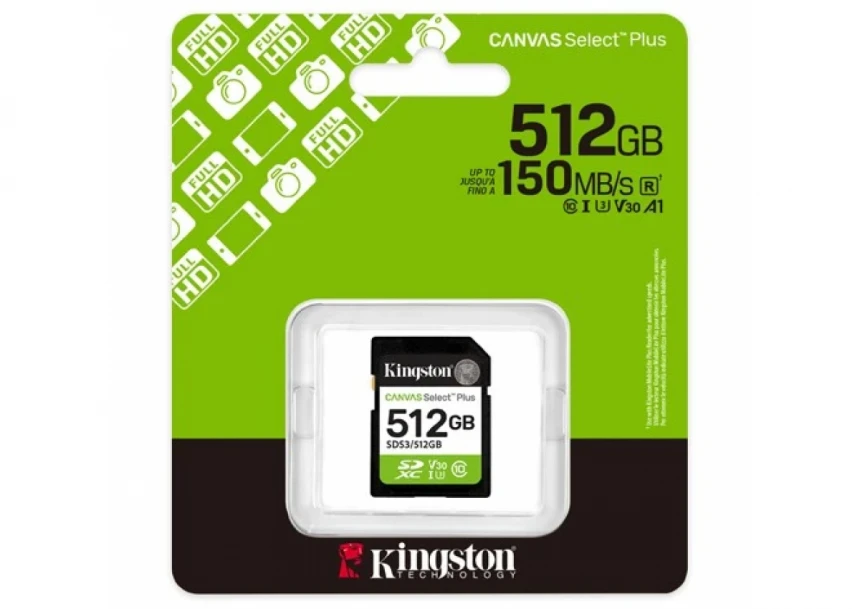 Micro SD Card 512GB Kingston SDS3/512GB class 10