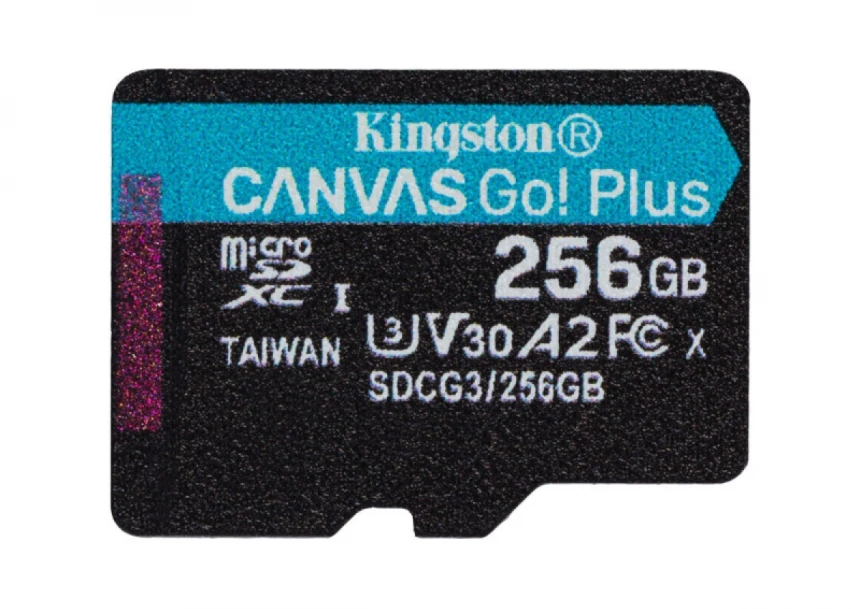 Micro SD Kingston 256GB Canvas GoPlus Cl...