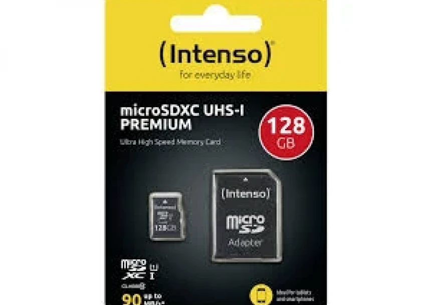 Micro SDXC Intenso 128GB UHS-I Premium 3423491 + adapter