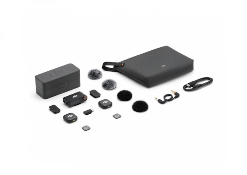 Mikrofon DJI Mic 3 (2 TX + 1 RX + Chargi...