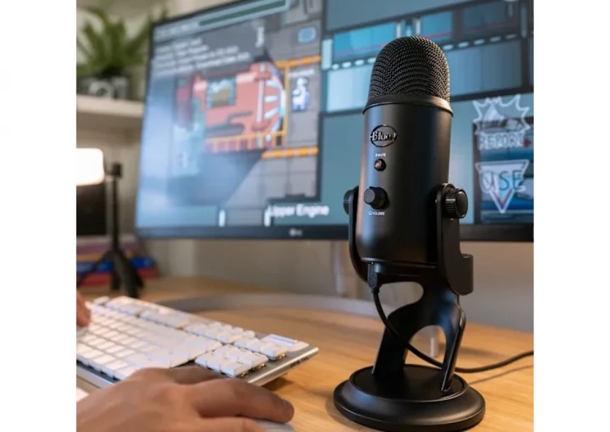 Mikrofon Logitech Yeti crni 988-000229