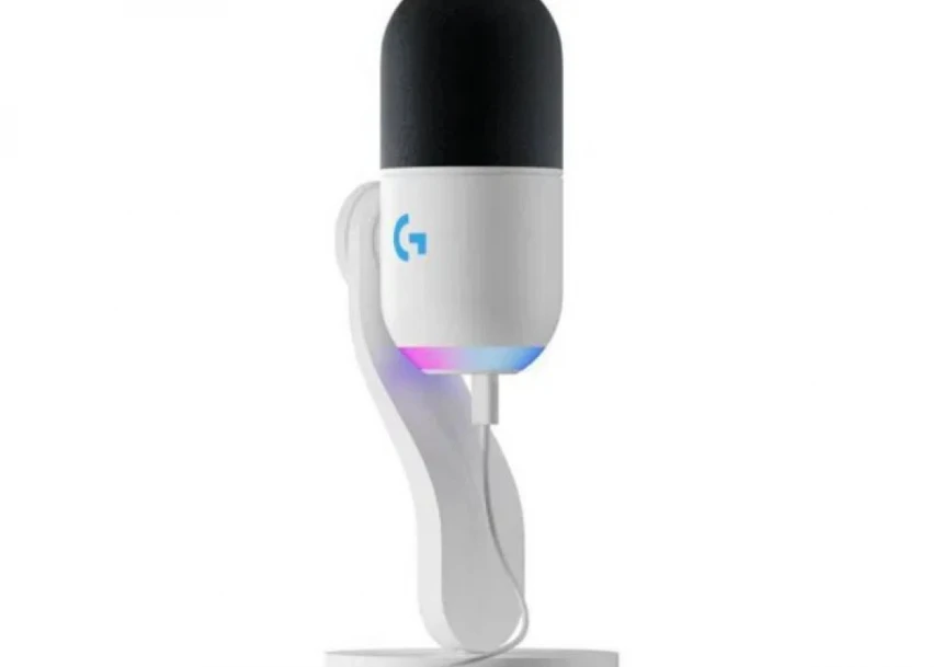 Mikrofon Logitech Yeti GX Dynamic RGB  988-000576 White