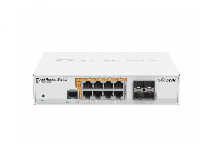 Mikrotik CRS112-8P-4S-IN