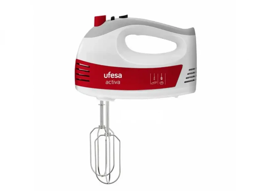 Mikser Ufesa BV4650/crveno beli/snaga 400W