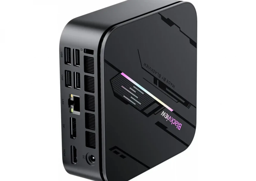 Mini PC Blackview MP100 i3-1215U 16GB/NVMe 512GB/Dual WiFi/LAN/BT/Win11 Pro