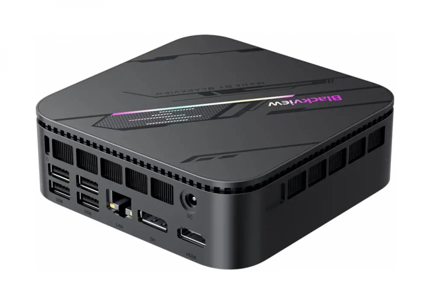 Mini PC Blackview MP100 i3-1215U 16GB/NVMe 512GB/Dual WiFi/LAN/BT/Win11 Pro
