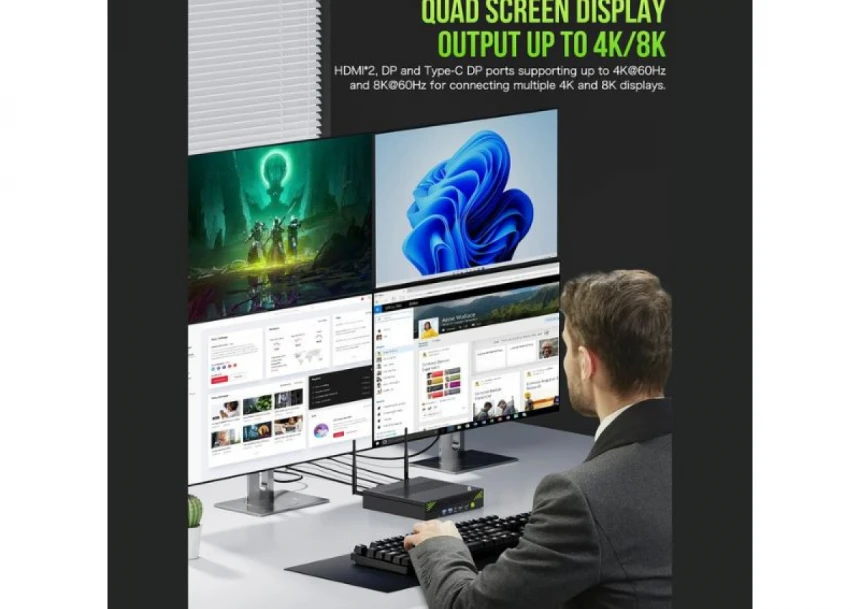 Mini PC GMK Tech NucBox K10 W11Pro