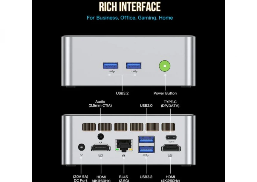 Mini PC GMK Tech NucBox M3 W11Pro