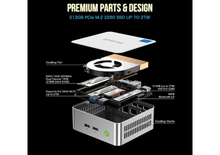 Mini PC GMK Tech NucBox M3 W11Pro