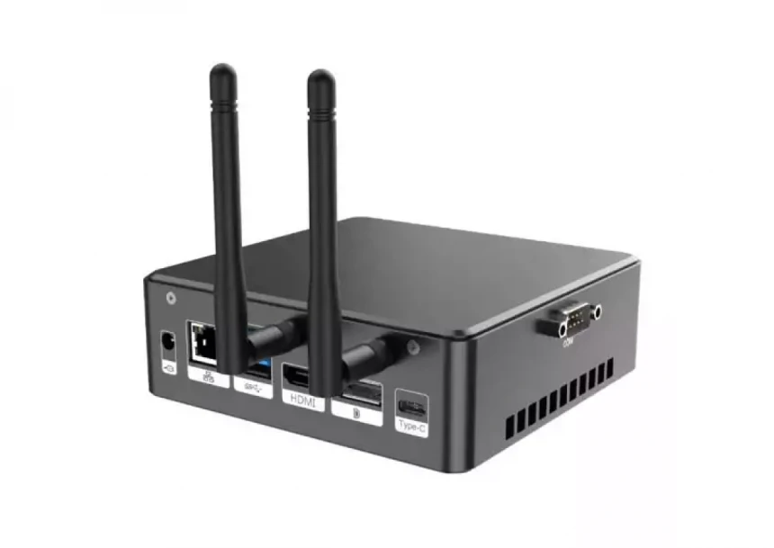 Mini PC Zeus MPI10-P24 Intel Pentium 6305 1.80 GHz/DDR4/LAN/Dual WiFi/BT/HDMI/DP/USB C/ext ANT