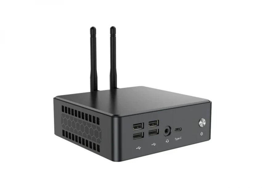 Mini PC Zeus MPI12- Intel i3-1220P 10C 4.4 GHz/DDR4/M.2/LAN/Dual WiFi/BT/HDMI/DP/