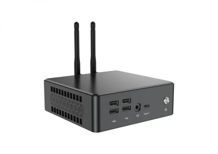 Mini PC Zeus MPI12 Intel i5-1235U 10C 4.4 GHz/DDR4 8GB/m.2 256GB/LAN/Dual WiFi/BT/HDMI/DP/USB C
