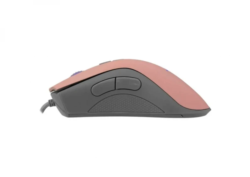 Miš Baracuda LOBSTER 6400DPI/7D/Optički/RGB/Pink