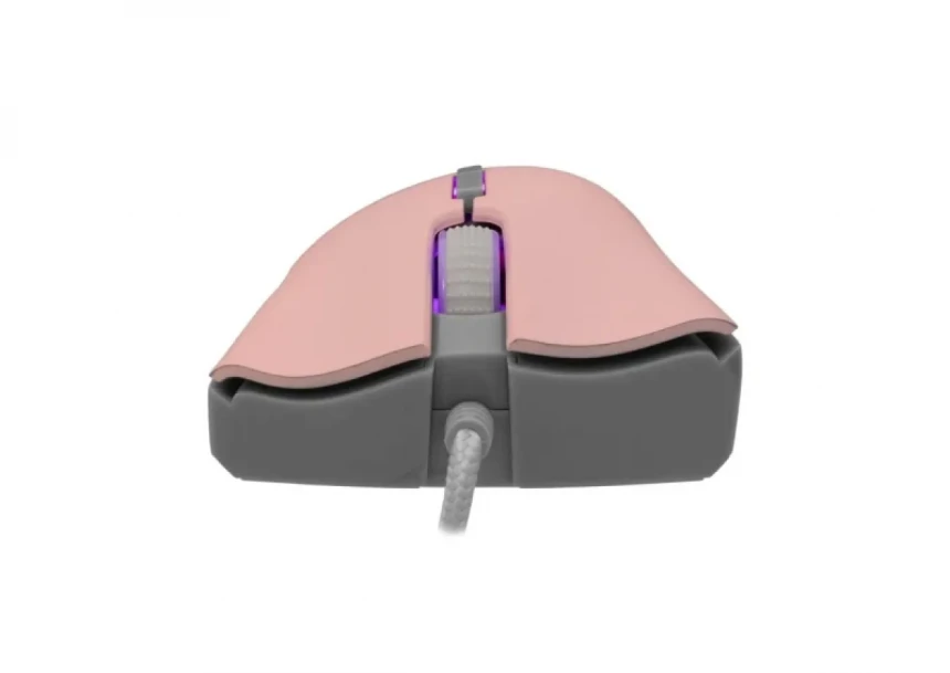 Miš Baracuda LOBSTER 6400DPI/7D/Optički/RGB/Pink