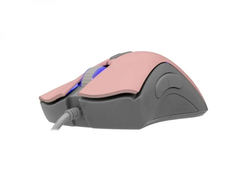 Miš Baracuda LOBSTER 6400DPI/7D/Optički/RGB/Pink