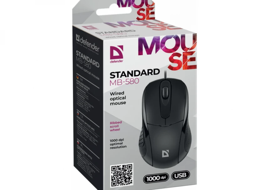 Mis Defender Standard MB-580 opticki Crni