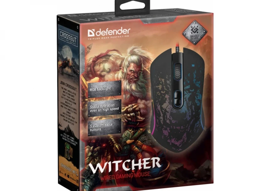 Miš Defender Witcher GM-990 3200 dpi