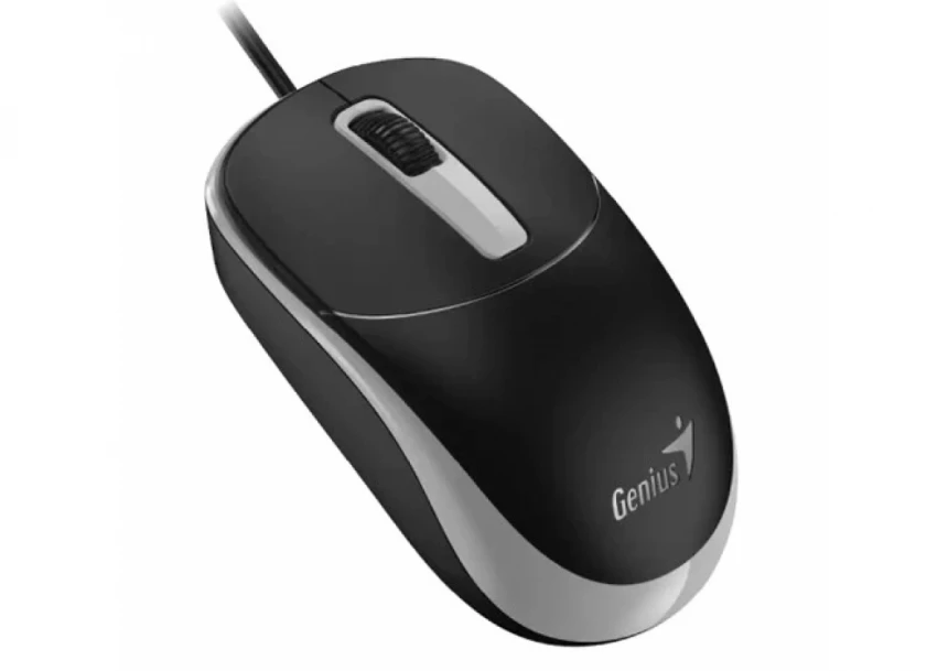 Miš Genius DX-123 USB 1200dpi crno-sivi