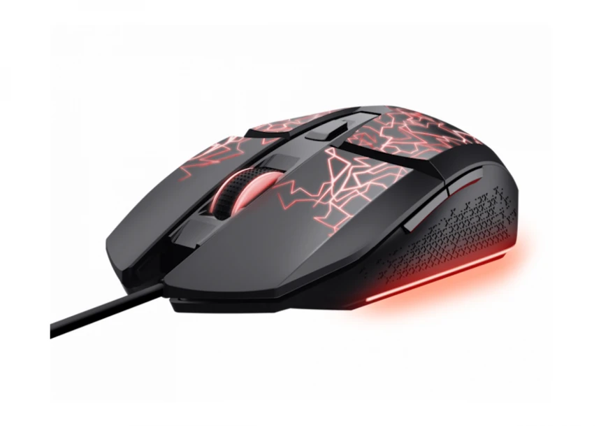 Miš TRUST GXT113 FELOX LED GAMING/crna