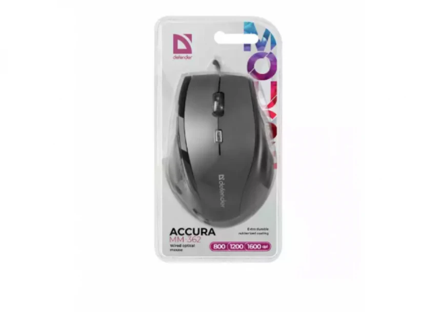 Miš USB Defender Accura MM-362, crna