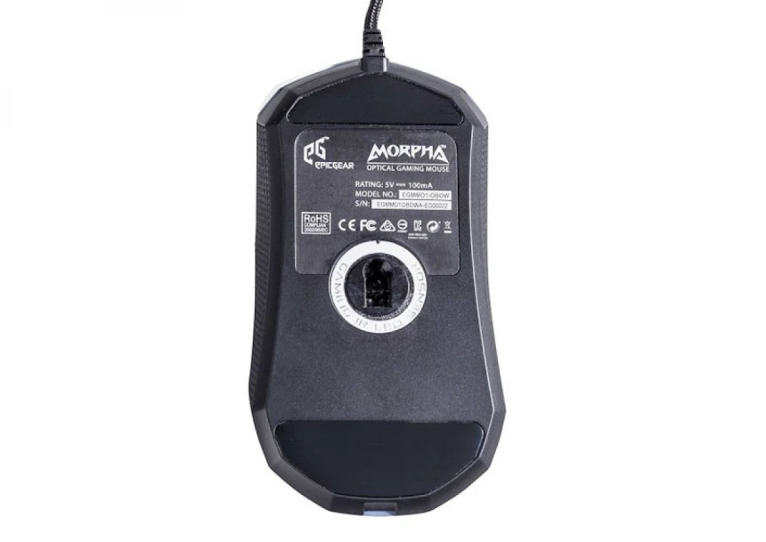 Miš USB EPICGEAR Morpha metalic