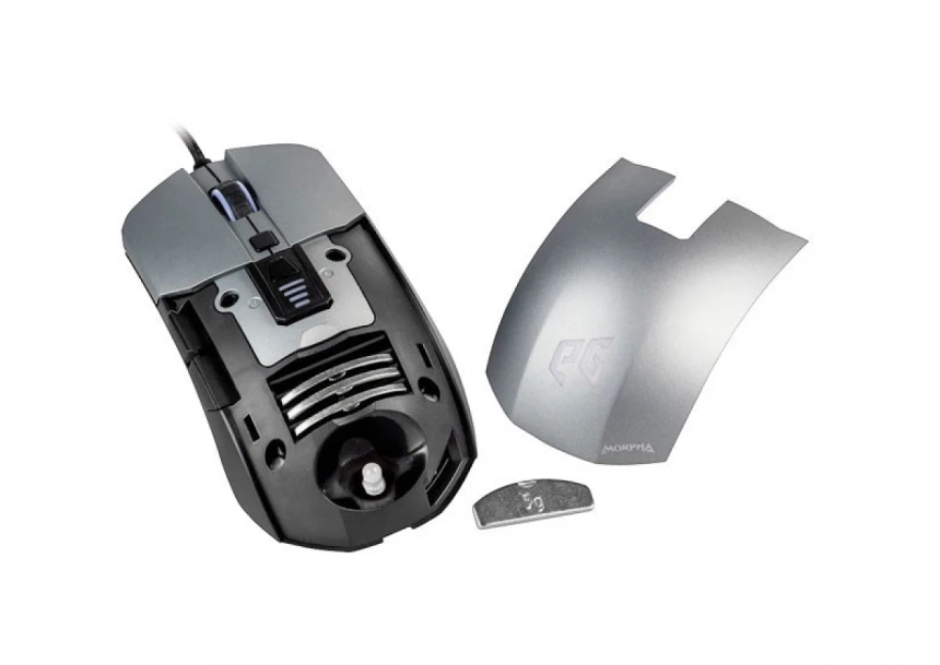 Miš USB EPICGEAR Morpha metalic