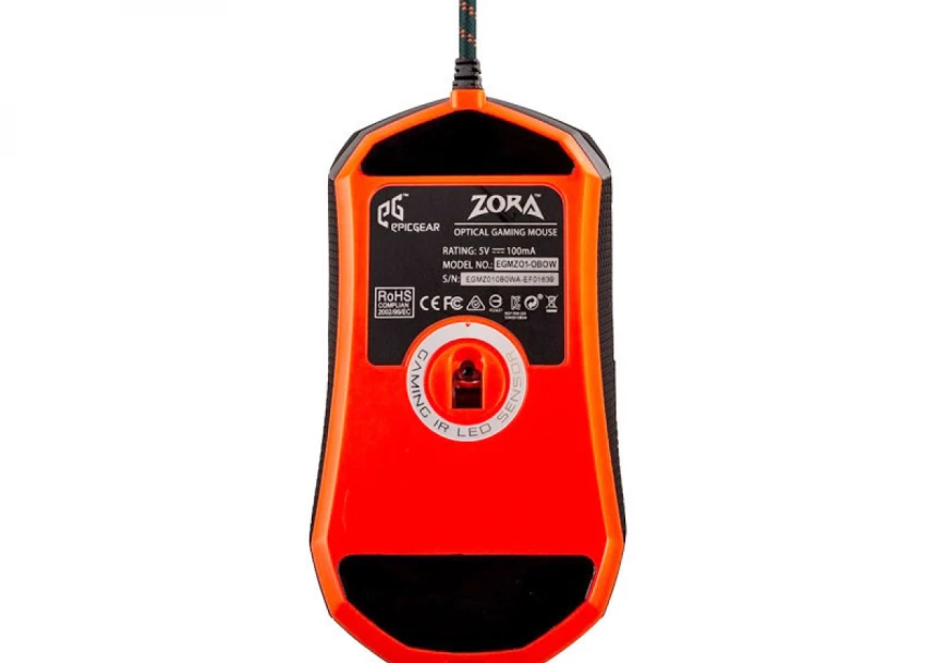 Miš USB EPICGEAR Zora crni