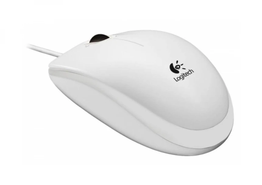 Miš USB Logitech B100 Optical White 910-003360