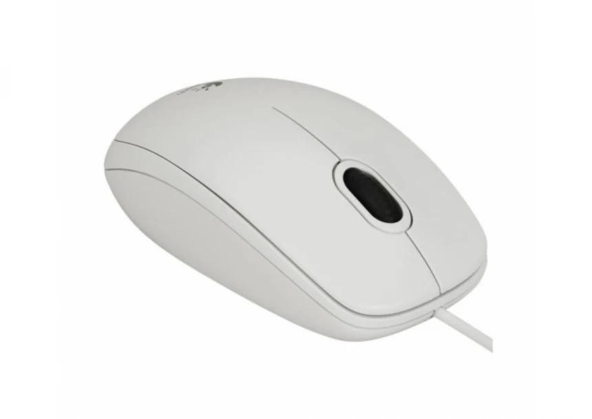 Miš USB Logitech B100 Optical White 910-003360