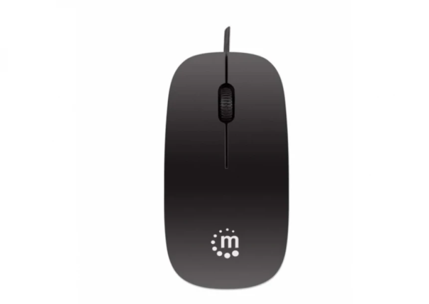 Miš USB Manhattan Silhouette 177658, black