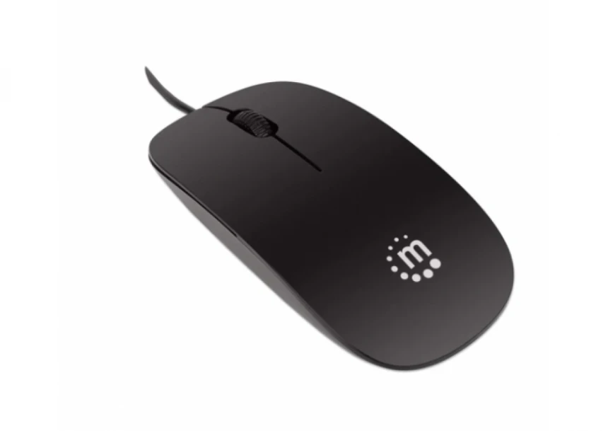 Miš USB Manhattan Silhouette 177658, black