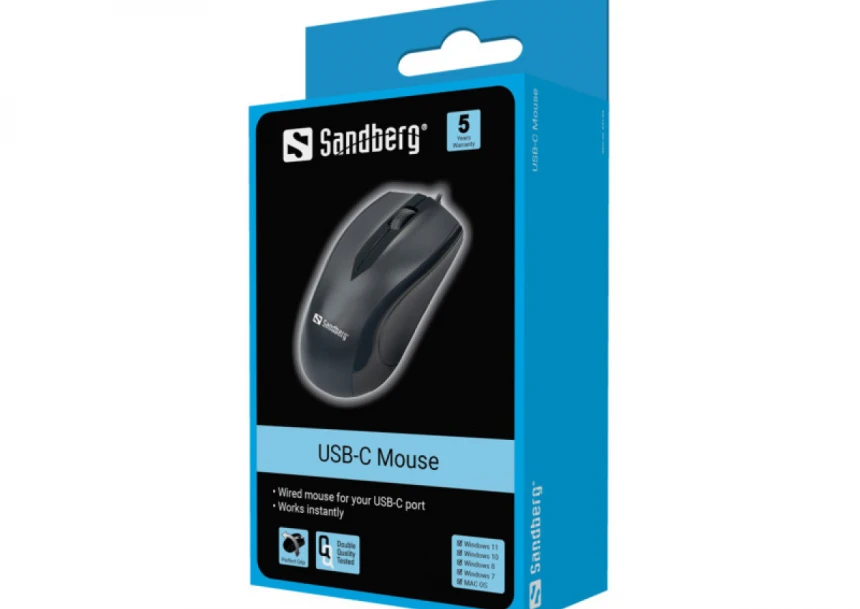 Miš USB Sandberg USB-C 631-04