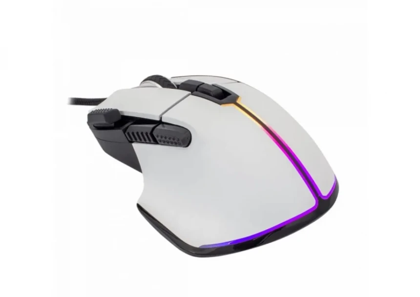 Miš White Shark MARROK 12000DPI/9D/1000Hz Polling/RGB/White