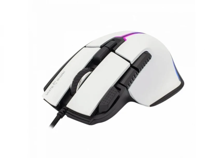 Miš White Shark MARROK 12000DPI/9D/1000Hz Polling/RGB/White