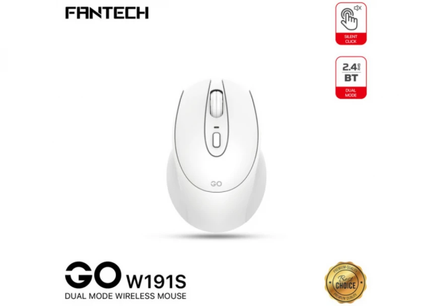 Miš Wireless Fantech W192 beli