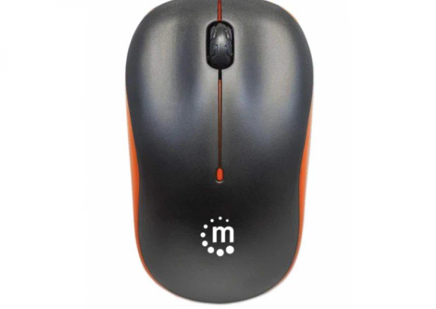 Miš Wireless Manhattan Success 179409, Black/Orange