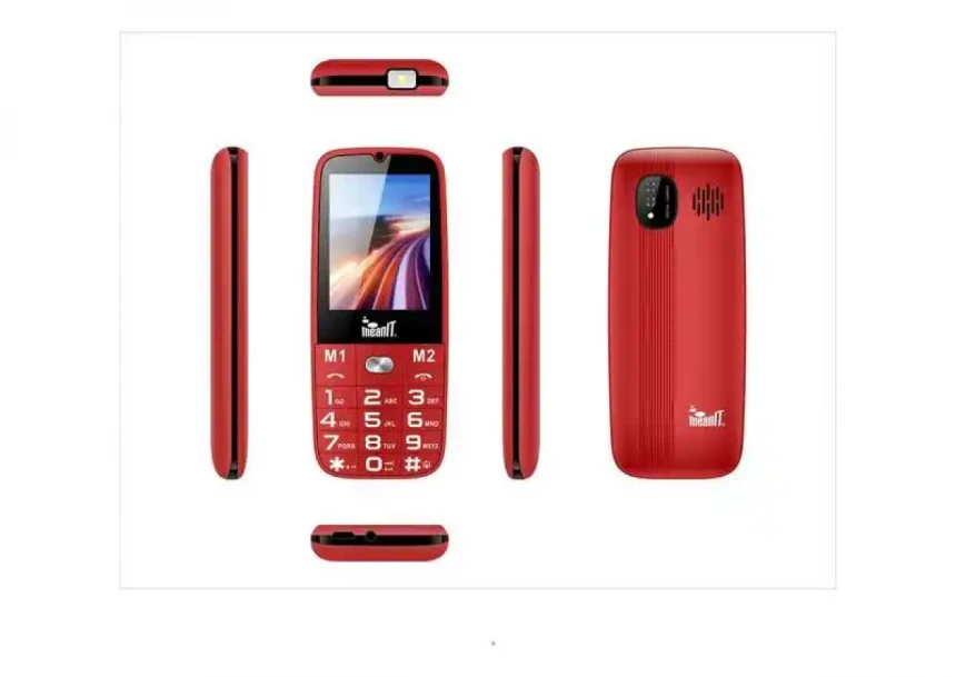 Mobilni telefon Meanit Senior 15 crveni