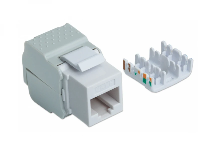Modul RJ45 Intellinet 167062 Cat6/tool-less/568B 2-1/beli