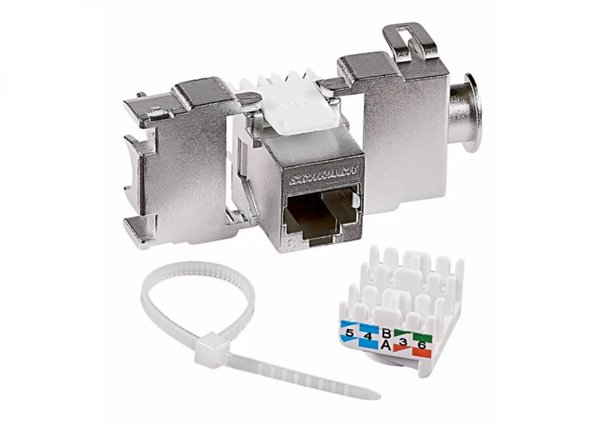 Modul RJ45 TOOLLESS LINE Cat.6 STP HSEMRJ6GWS