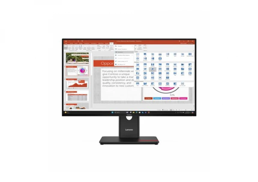 MON 27 LN T27-40 HDMI/DP/VGA/3xUSB-A/1xUSB-C/1xUSB-B/3Y, 64A5MAR6EU