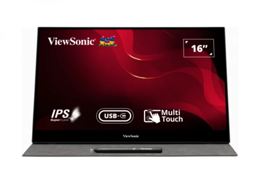 Monitor 15.6 Viewsonic TD1655  Touch 192...