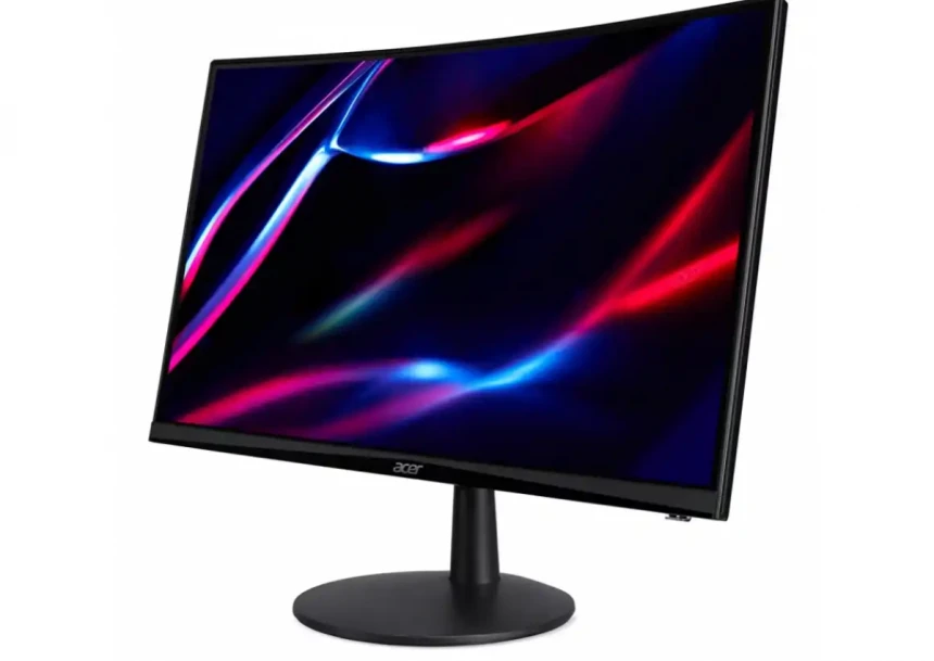 Monitor 23.6 Acer Nitro ED240QS3 1920x1080/FHD VA/180Hz/1ms/2x HDMI/DP/Zvučnici/Curved