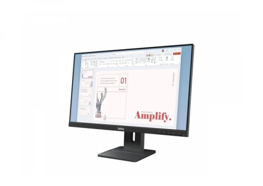 Monitor 24 Lenovo E24-40 1920x1080/IPS Full HD/100Hz/4ms/VGA/HDMI/DP/Pivot