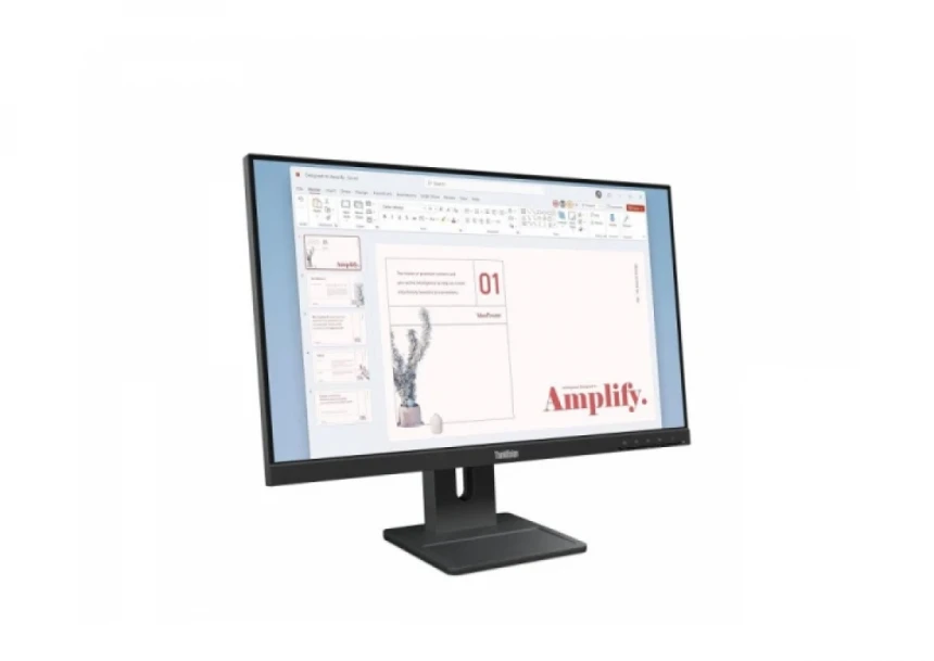 Monitor 24 Lenovo E24-40 1920x1080/IPS Full HD/100Hz/4ms/VGA/HDMI/DP/Pivot